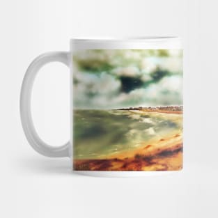 Elie Shorefront [Digital Landscape and Architecture Illustration] Scottish Seaside Towns 2 Mug